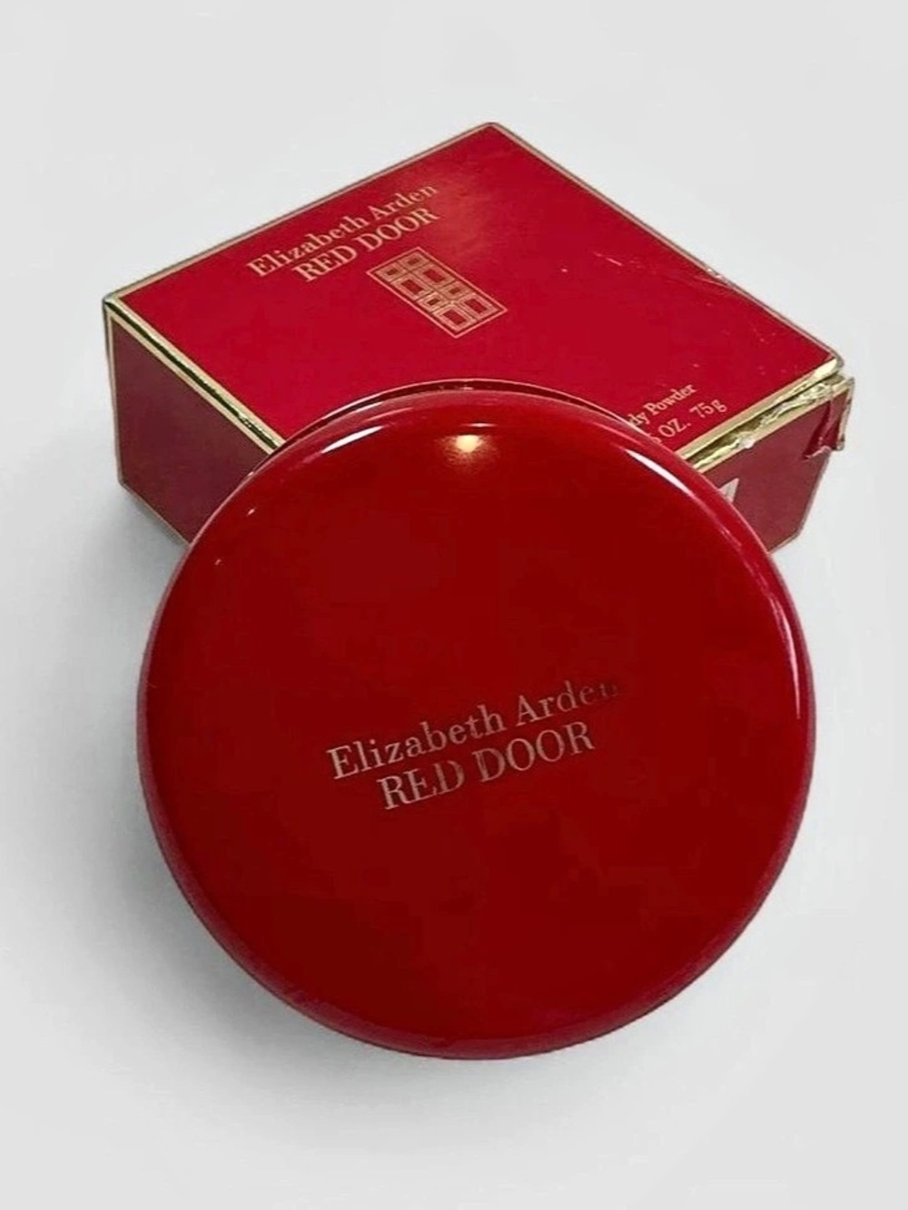 Vintage Elizabeth Arden Red Door Dusting Body Powder 2.6oz New In Box